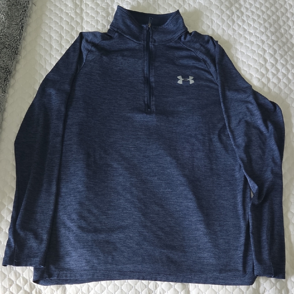 Under Armour Navy Quarter-Zip Top